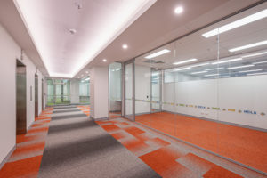 Institute Entry lobby Interior Design