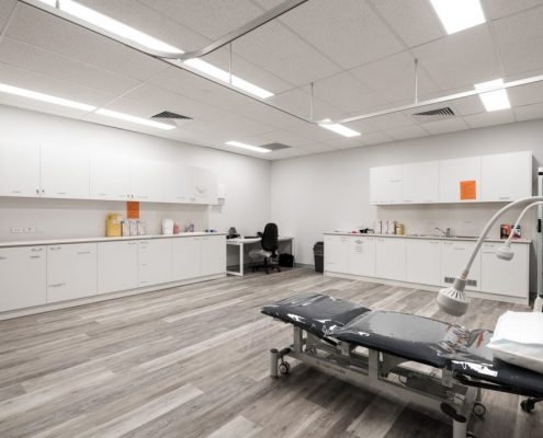Eastgate Medical Centre Procedure room Interior Design