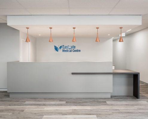 Eastgate Medical Centre Reception space Design